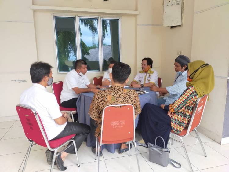 Komisi Informasi Kabupaten Perkenalkan Lembaga ke Bupati